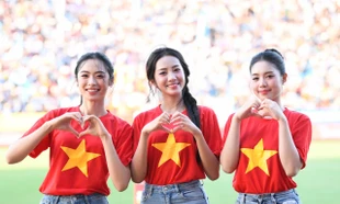 Sân Thiên Trường rực lửa trước trận Siêu cúp Bóng đá Quốc gia 2024/25 – Cúp THACO