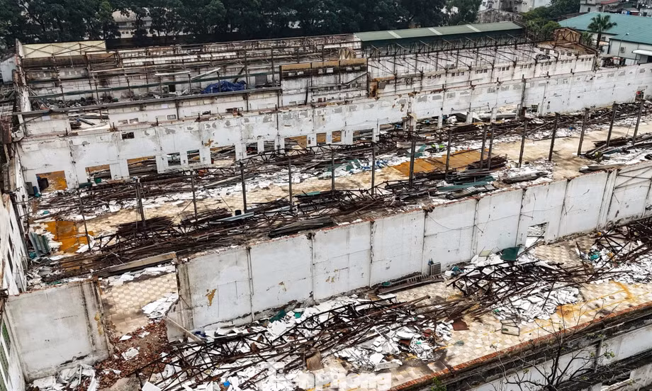 Diện mạo khu ‘đất vàng’ 3,6 ha sau khi nhà máy Giầy Thượng Đình tháo dỡ