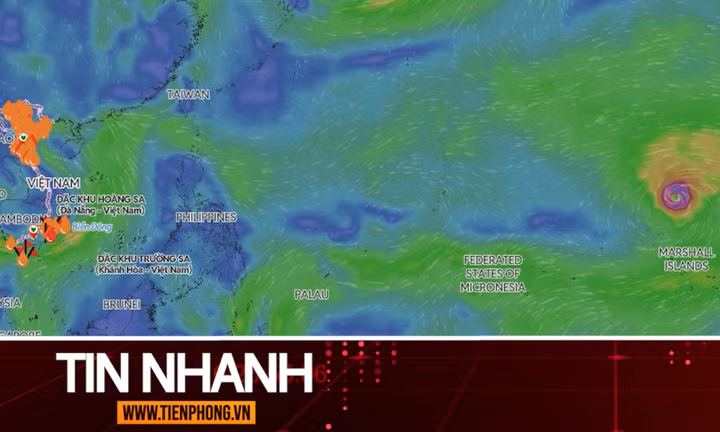 TIN NHANH: Siêu bão Dolphin có vào Biển Đông những ngày tới?
