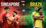 Đội tuyển Singapore chốt lịch giao hữu với Brazil, bán vé đắt gấp đôi ASEAN Cup 