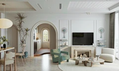 Cải tạo, làm mới căn hộ với ý tưởng từ cát biển