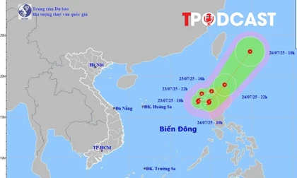 NÓNG 23/7: Xuất hiện áp thấp nhiệt đới mới gần Biển Đông, có ảnh hưởng đến Việt Nam?