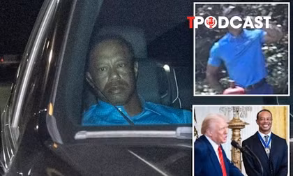 NÓNG 3/4: Siêu sao Tiger Woods khai với cảnh sát chuyện động trời liên quan đến Tổng thống Mỹ