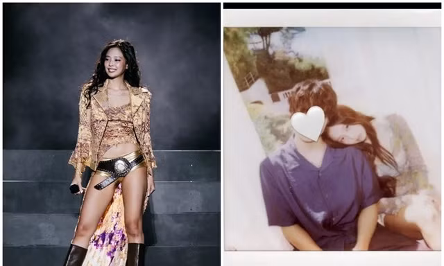 Jennie BLACKPINK dựa vai người đàn ông bí ẩn