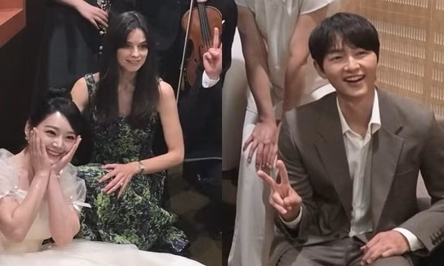 Cặp vợ chồng Song Joong Ki và Katie lần đầu xuất hiện trong hoạt động chung