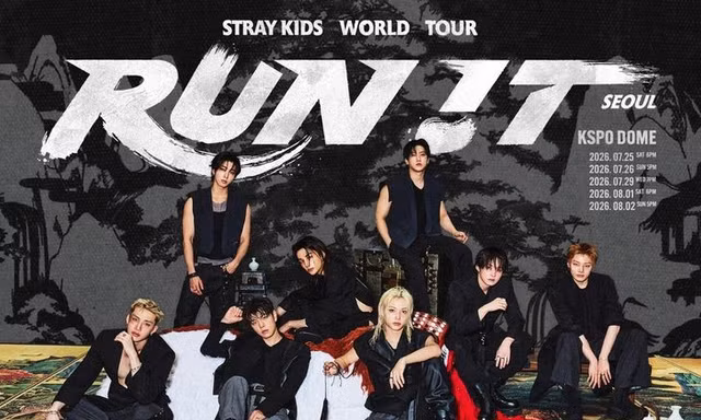 Stray Kids khởi động chuyến lưu diễn vòng quanh thế giới