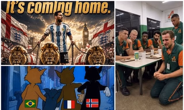 Những meme 'viral': Messi khiến Kane khóc