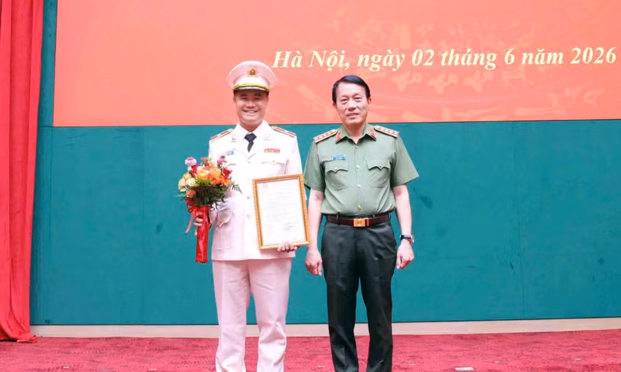 Phó Giám đốc Công an Hà Nội Nguyễn Ngọc Quyền được thăng cấp bậc Thiếu tướng