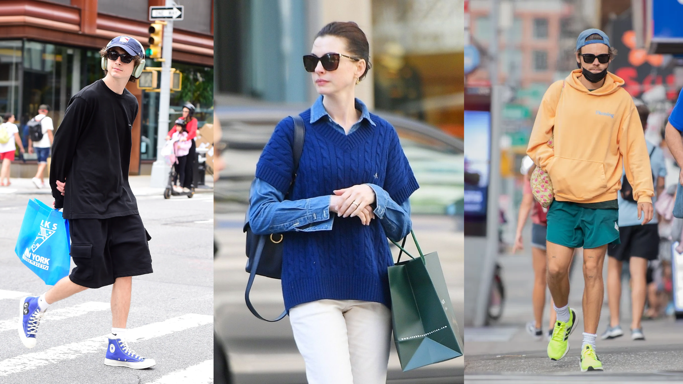 Timothée Chalamet, Anne Hathaway và Harry Styles trên đường phố New York. untitled-design.png