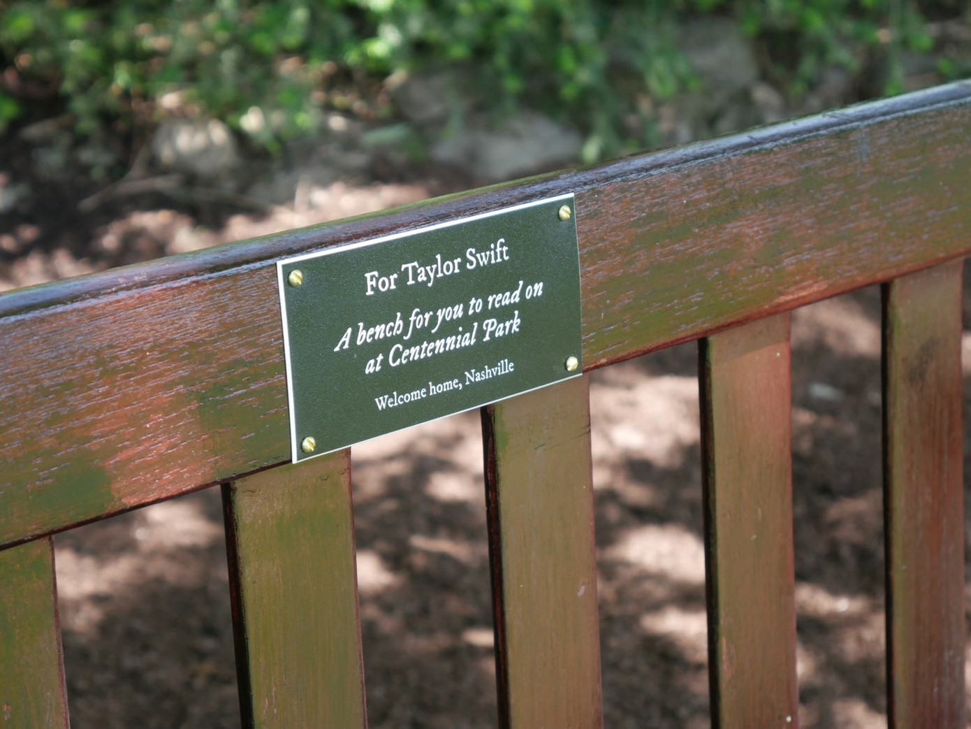 Đây là lời chào thân tình và đầy trân trọng mà thành phố dành cho Taylor.