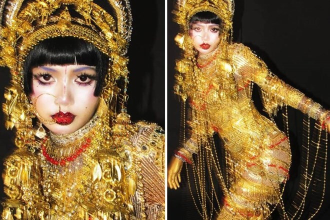 LISA gây &quot;bão mạng&quot; với nhân vật lấy cảm hứng từ ma nữ hồ vàng Jibaro.