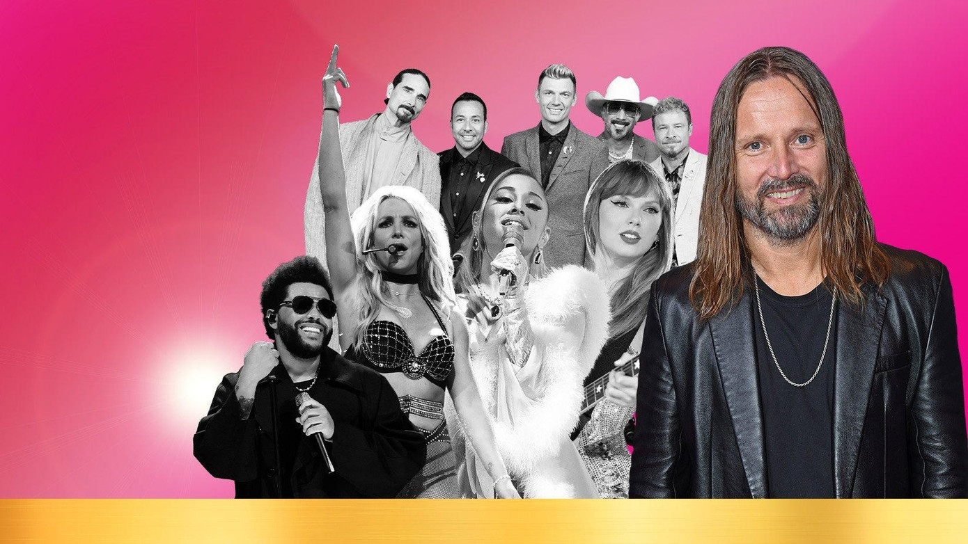 Max Martin là người đứng sau thành công của loạt bản hit đình đám.