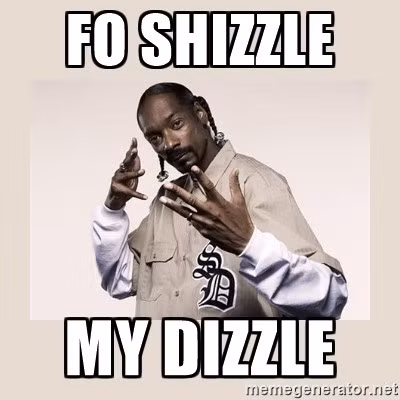 Chuỗi hậu tố “-izzle” nghe vừa lạ vừa thú vị của Snoop Dogg.