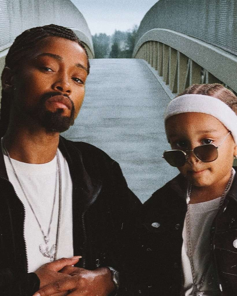 Keke Palmer cùng con trai hóa trang thành Snoop Dogg và Bow Wow.