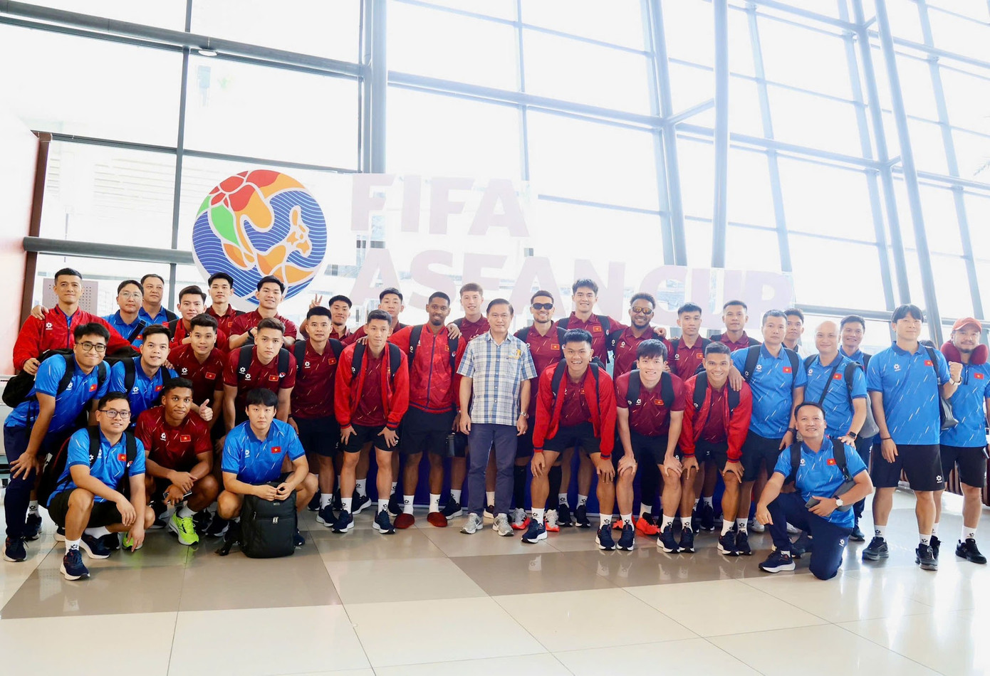 Đội tuyển Việt Nam có mặt tại Indonesia, sẵn sàng cho FIFA ASEAN Cup 2026
