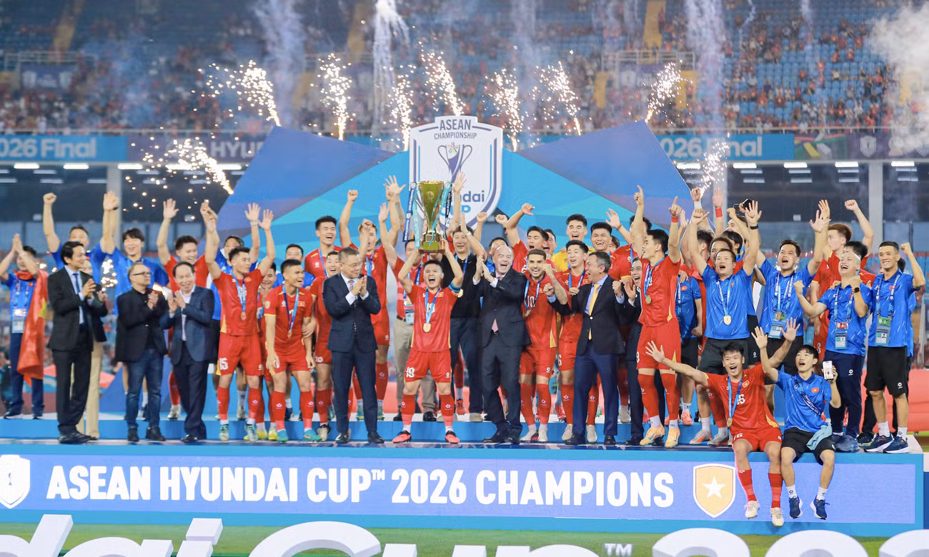 Thủ tướng gửi thư chúc mừng đội tuyển Việt Nam vô địch ASEAN Cup 2026