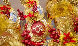 Dừa Tết độc lạ: Từ dát vàng 24K đến bonsai ngựa ‘thiên thần’