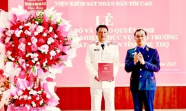 Bổ nhiệm Viện trưởng Viện Kiểm sát nhân dân Phú Thọ