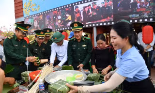 Ban chỉ huy Bộ đội Biên phòng tỉnh Đắk Lắk tổ chức Chương trình “Xuân Biên phòng ấm lòng dân bản”.