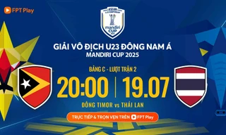 Nhận định U23 Timor Leste vs U23 Thái Lan, 20h00 ngày 19/7: 'Voi chiến' thị uy sức mạnh