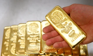 Giá vàng thế giới tăng cao nhất 2 tuần qua
