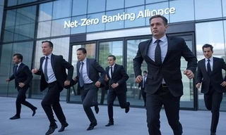 Lý do loạt ngân hàng 'tháo chạy' khỏi các cam kết khí hậu 