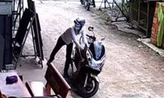Vừa ra tù lại trộm cắp 4 xe máy 