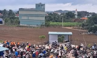 Hiện trường vụ việc. 