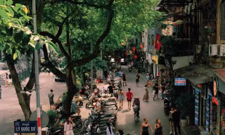 Cà phê, trà đá, phố phường Hà Nội xuất hiện ở triển lãm ảnh tại Mỹ