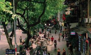 Cà phê, trà đá, phố phường Hà Nội xuất hiện ở triển lãm ảnh tại Mỹ