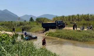 Hiện trường vụ việc. 