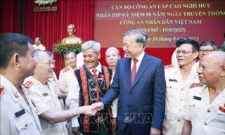 Tổng Bí thư Tô Lâm: Lực lượng Công an nhân dân phải luôn giữ vững thế trận an ninh nhân dân vững chắc