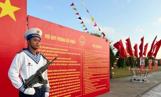 Công tác chuẩn bị cho “Ngày hội non sông” tại Trường Sa.