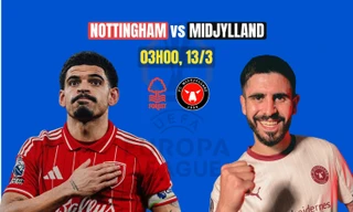 Nhận định Nottingham vs Midtjylland, 03h00 ngày 13/3: Điểm tựa City Ground