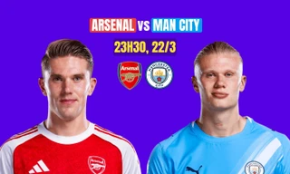 Nhận định chung kết Cúp Liên đoàn Anh Arsenal vs Man City, 23h30 ngày 22/3: Giải cơn khát danh hiệu