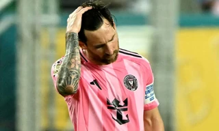 Messi nổi nóng sau trận thua của Inter Miami