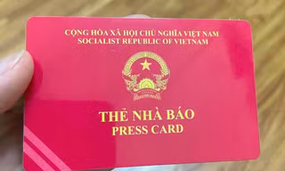Đề xuất trường hợp cấp lại thẻ nhà báo do bị mất phải có xác nhận của công an 