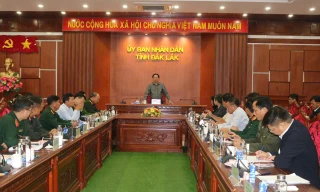 Phó Thủ tướng Chính phủ Hồ Quốc Dũng, làm việc với lãnh đạo tỉnh Đắk Lắk