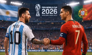 Kịch bản nào để Ronaldo, Messi gặp nhau ở trận đấu trong mơ tại World Cup 2026?