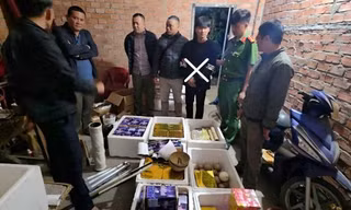 Xộ khám vì chế tạo gần 2 tạ pháo nổ bán kiếm tiền tiêu Tết