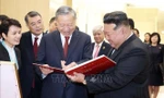 Tổng Bí thư Tô Lâm hội đàm với Tổng Bí thư, Chủ tịch Quốc vụ CHDCND Triều Tiên Kim Jong Un