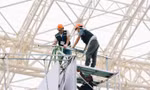 Đảm bảo an toàn công trình triển lãm thành tựu đất nước trước bão số 5