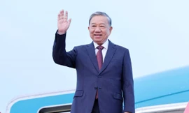 Tổng Bí thư Tô Lâm đến Bình Nhưỡng, bắt đầu thăm cấp Nhà nước tới Triều Tiên