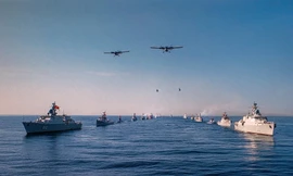 21 loạt đại bác mở đầu buổi tổng duyệt diễu binh, diễu hành