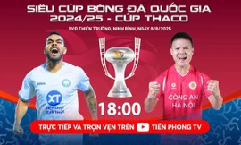XEM TRỰC TIẾP: Siêu cúp Bóng đá Quốc gia 2024/2025 - Cúp THACO