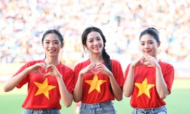 Sân Thiên Trường rực lửa trước trận Siêu cúp Bóng đá Quốc gia 2024/25 – Cúp THACO