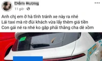 Nữ hành khách đăng bài 'tố' tài xế có hành vi sàm sỡ gây xôn xao dư luận