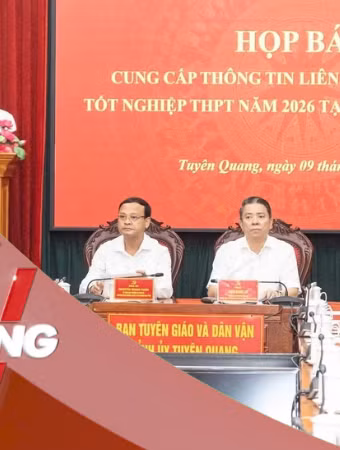 NHỊP SỐNG 24: 100% học sinh tại điểm thi Trường THPT Chuyên Tuyên Quang mong muốn được thi lại 