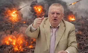 Năm 2017, Chủ tịch Đảng Dân chủ Tự do Nga (LDPR) lúc đó, ông Vladimir Zhirinovsky, dự đoán một cuộc xung đột hạt nhân ở Trung Đông “san phẳng cả đất nước”. Ảnh: News.ru.