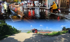 Hà Nội ảnh hưởng rìa xa hoàn lưu bão số 7 như thế nào?